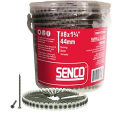 Senco 08D250W 8 x 2.5 In. Deck Collated Screw SE388080